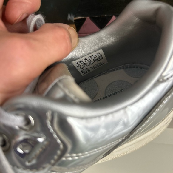 adidas Metallic Silver Athletic Shoes Size Men’s 7 - Picture 12 of 13